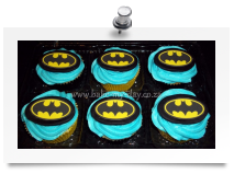 Batman cupcakes