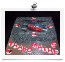 Cars edible image cake (2)