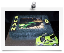 Lamborghini cake