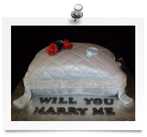 Marry me cake